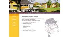 Desktop Screenshot of le-parc-de-la-sardiere.com