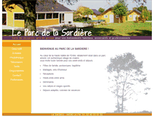 Tablet Screenshot of le-parc-de-la-sardiere.com